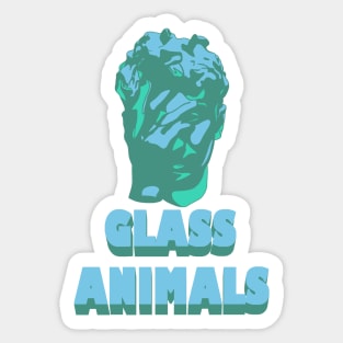 Glass Animals Dreamland (Head and Logo) Sticker